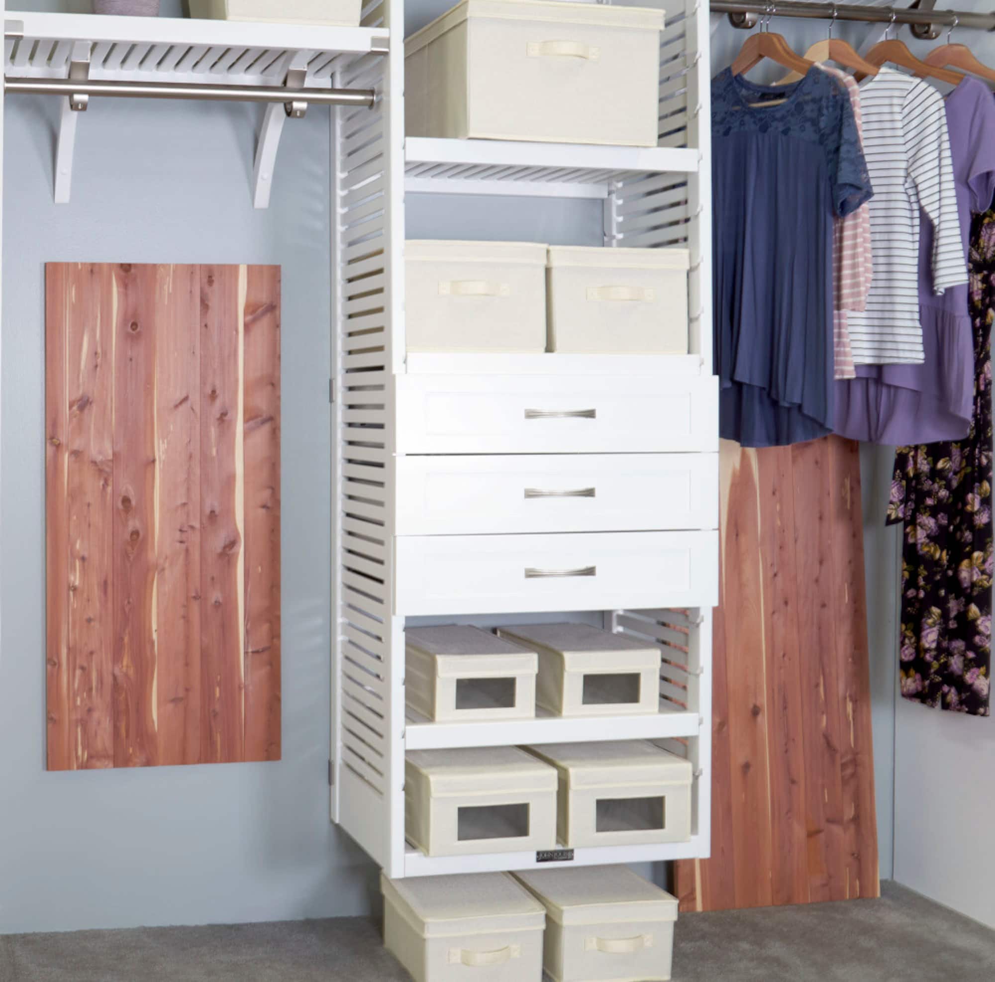 Household Essentials Cedar Fresh 42" x 20" Cedar Panels for Closet, 2ct.